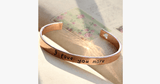 18k Gold Plated - I Love You More Bangle - FREE SHIP DEALS