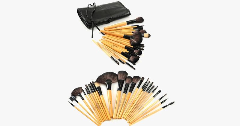Premium Wood Brush Set - FREE SHIP DEALS