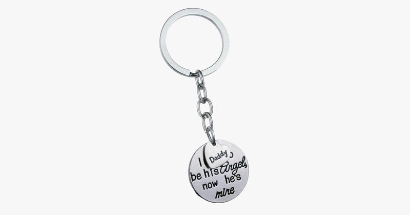 I Used To Be His Angel Keychain - FREE SHIP DEALS