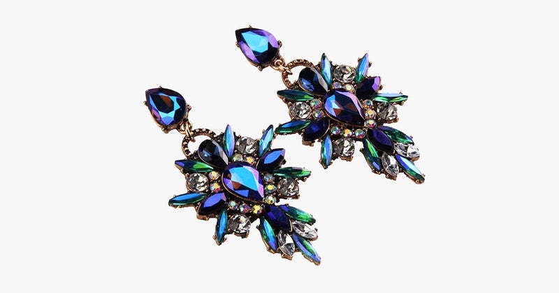 Luxury Starburst Crystal Earring - FREE SHIP DEALS