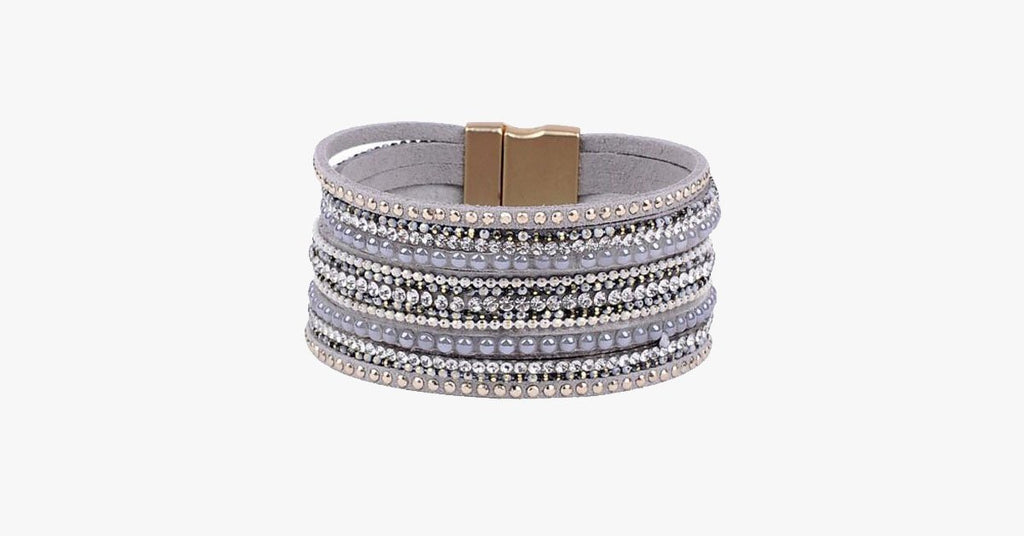 Crystal Wrap Bracelet - FREE SHIP DEALS