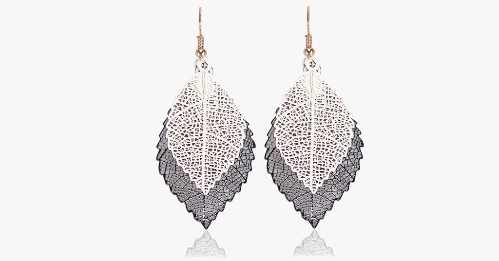 Leaf Dangle Earrings - FREE SHIP DEALS