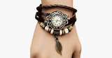 Leaf Vintage Wrap Watch