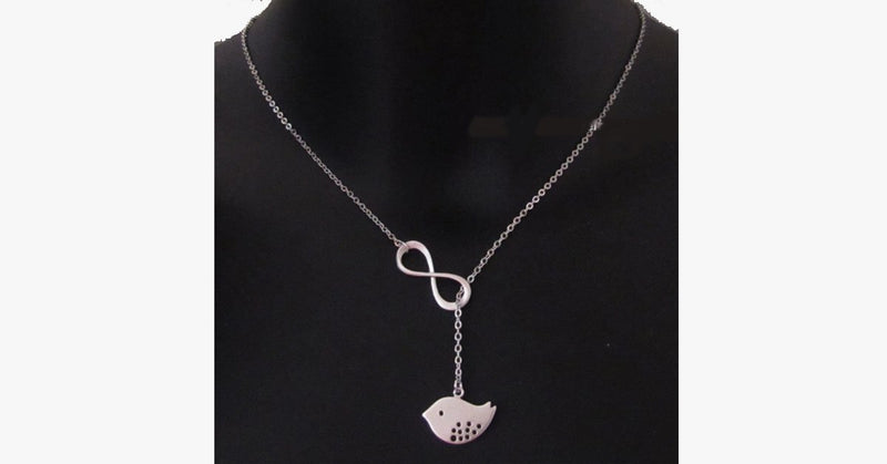 Little Bird Infinity Pendant - FREE SHIP DEALS