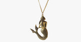 Little Mermaid Copper Pendant Necklace - FREE SHIP DEALS