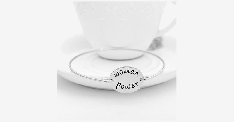 Woman Power Bangle - FREE SHIP DEALS