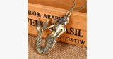 Little Mermaid Copper Pendant Necklace - FREE SHIP DEALS