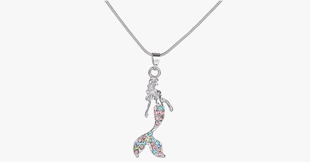 Miss Lady Mermaid Pendant Necklace - FREE SHIP DEALS