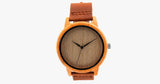 Natural Brown Wooden Watch - FREE SHIP DEALS