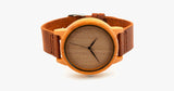 Natural Brown Wooden Watch - FREE SHIP DEALS