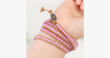 Pink Nebula Wrap Bracelet