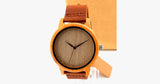 Natural Brown Wooden Watch - FREE SHIP DEALS