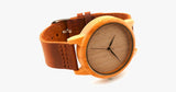 Natural Brown Wooden Watch - FREE SHIP DEALS