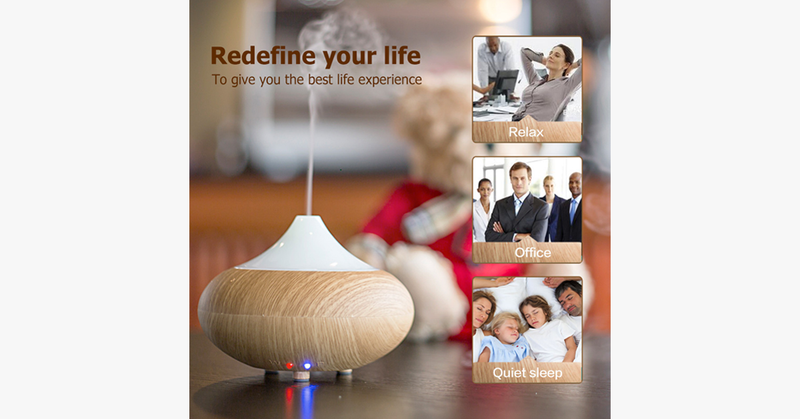 Aroma Diffuser With Color-Changing LED - FREE SHIP DEALS