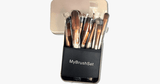 12 Piece Bare Bronze Brush Set - FREE SHIP DEALS