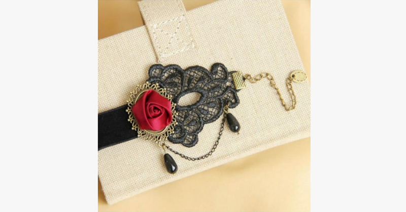 Deep Rose Anklet - FREE SHIP DEALS