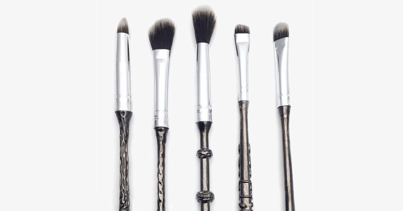 5 Piece Harry Potter Inspired Magic Wands Makeup Brush Set - FREE SHIP DEALS