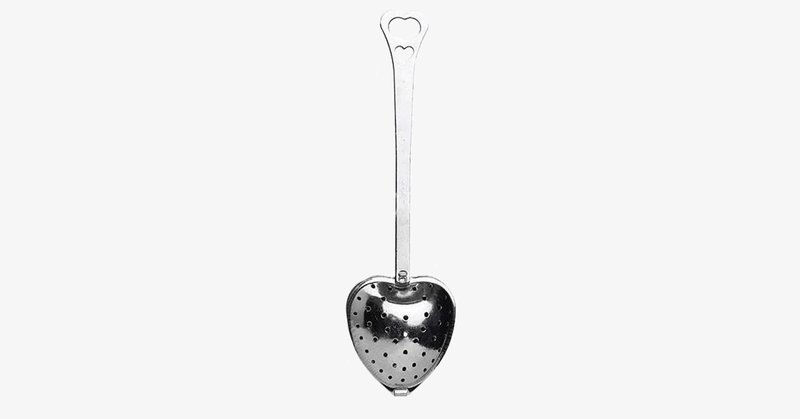 Heart Shaped Stainless Steel Tea Infuser Spoon - FREE SHIP DEALS