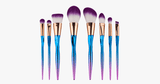 8 Piece Rainbow Mermaid Brush Set - FREE SHIP DEALS