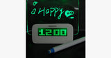 LED Fluorescent Message Board Digital Alarm Clock with 4 Port USB Hub - FREE SHIP DEALS