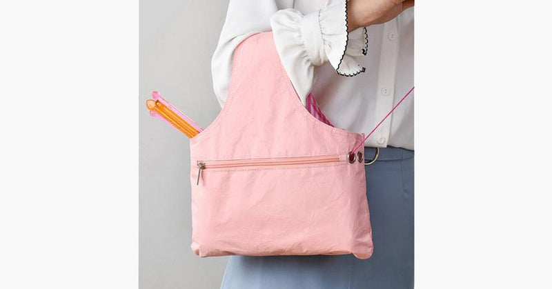 Yarn Knitting Wrist Handbag