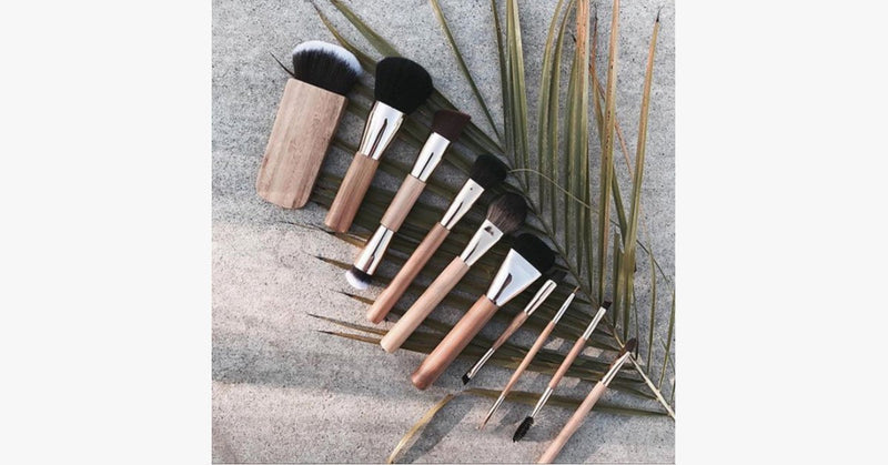 10 Piece Professional Brush Set - FREE SHIP DEALS