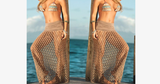 Bohemian Hollow Out Mesh Maxi Skirt - FREE SHIP DEALS