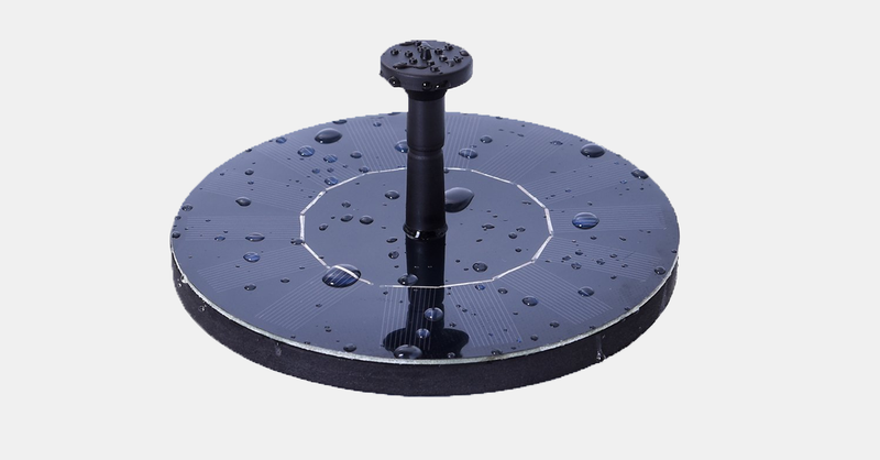 Solar Powered Fountain Pump