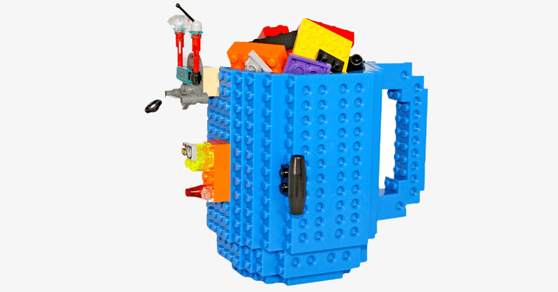 The Original Build-On Brick Mug