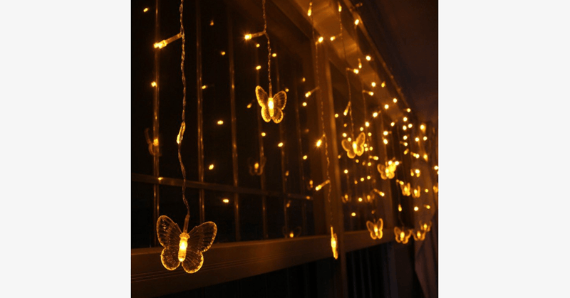 4M 40 LED Party Fairy Butterflies Lights Battery Operated LED - FREE SHIP DEALS