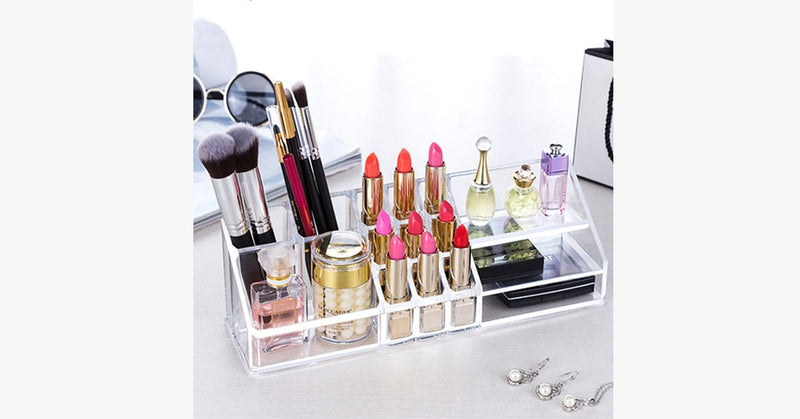 Acrylic Cosmetic Organizer - FREE SHIP DEALS