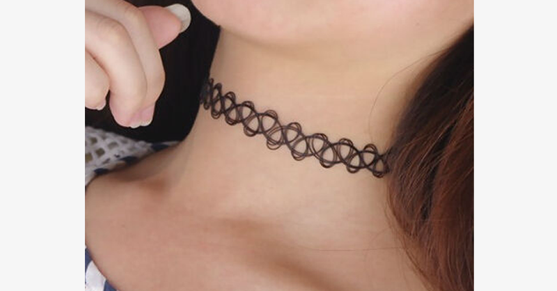 Vintage Stretch Choker Necklace - FREE SHIP DEALS