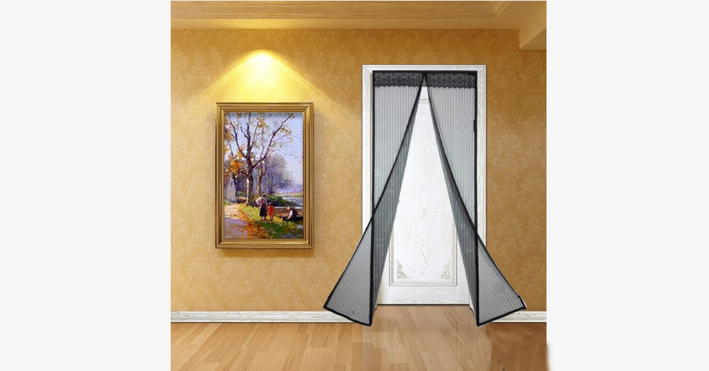 Magnetic Mesh Insect Screen Door