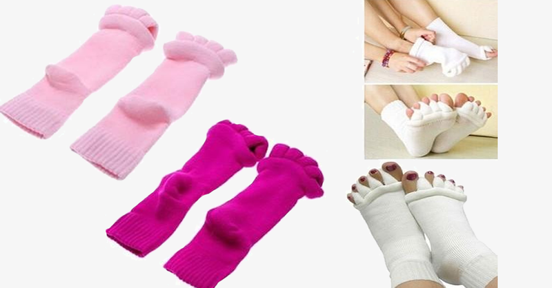 Unisex Reflexology Massage Socks - FREE SHIP DEALS