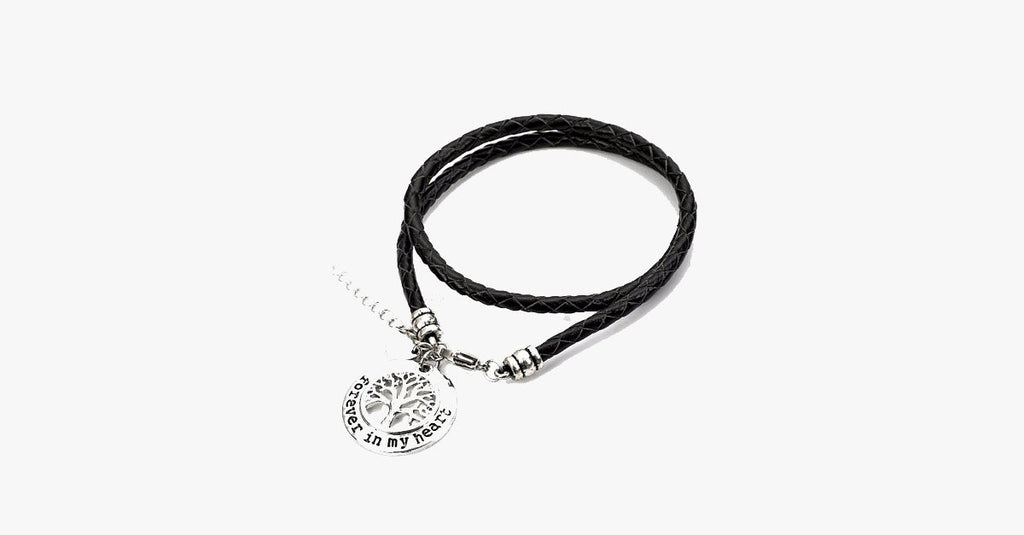 Forever In My Heart - Hand Stamped Bracelet - FREE SHIP DEALS