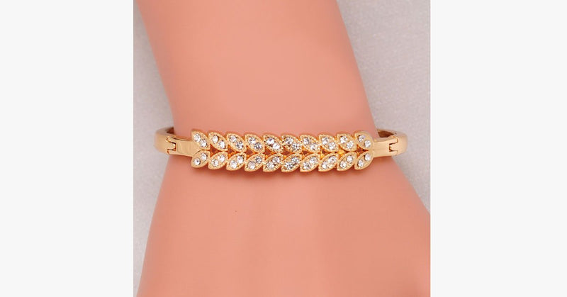 18K Yellow Gold Plated Bracelet - FREE SHIP DEALS