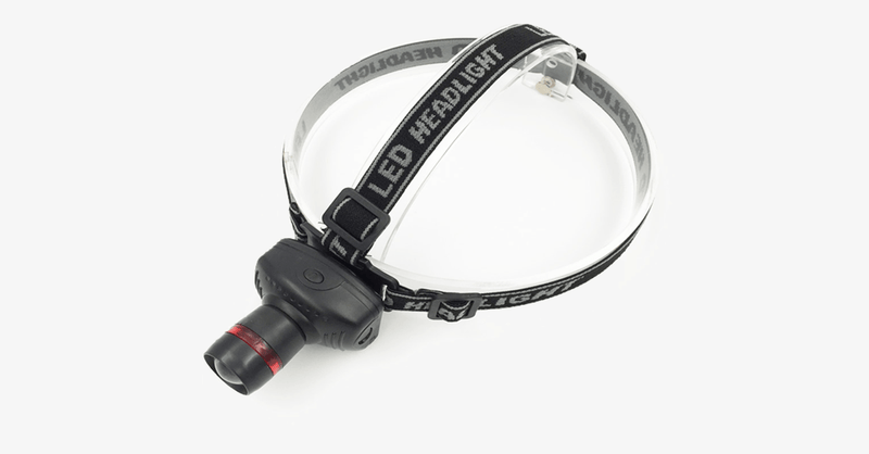 Adjustable Mini LED Headlamp with 3 Modes and Zoom - FREE SHIP DEALS