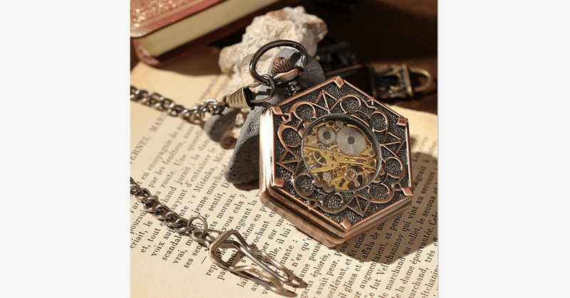 Hexlock Mechanical Pocket Watch - FREE SHIP DEALS