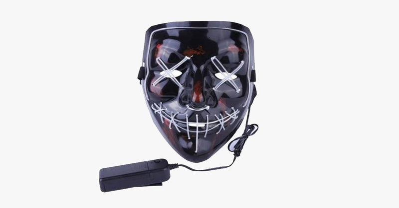 Halloween LED Purge Mask