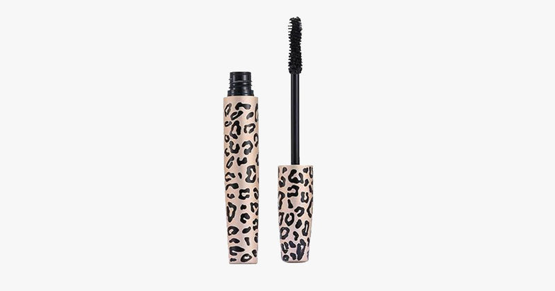 3D Fiber Lashes Transplanting Gel and Natural Fibers Mascara In Leopard Print - FREE SHIP DEALS