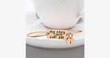Semicolon Bangle