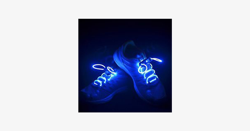 LED Waterproof Shoelaces - 3 Modes - Assorted Colors - FREE SHIP DEALS