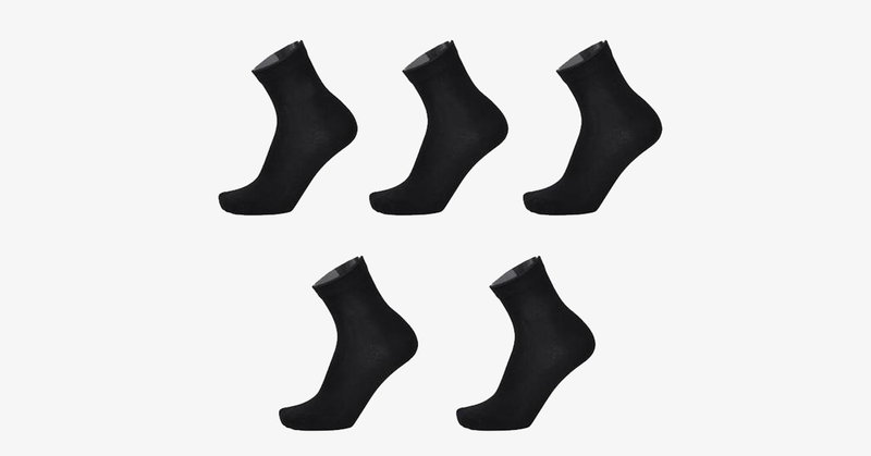 Bamboo Anti-Bacterial Socks for Men (5pairs) - FREE SHIP DEALS