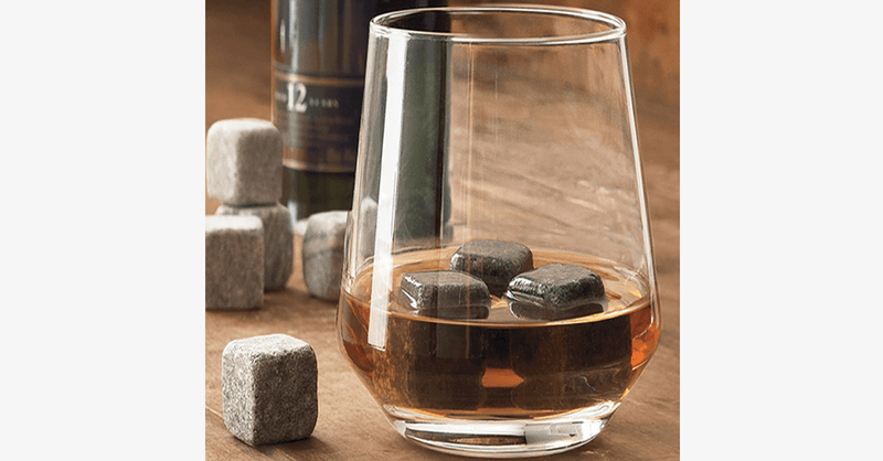 9 Pack On the Rocks Whiskey Ice Stones - FREE SHIP DEALS